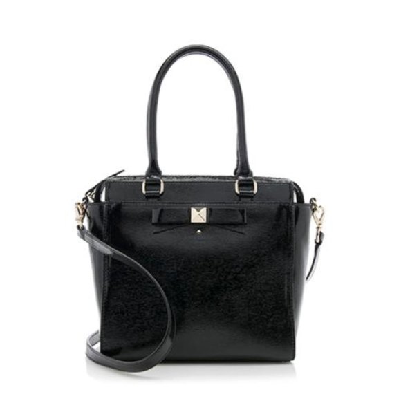 Kate Spade Beacon Court Jeanne Black Leather Purse